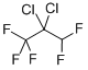 2,2-dichloro-1,1,1,3,3-pentafluoro-propane Struktur