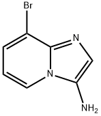 IMidazo[1,2-a]pyridin-3-aMine, 8-broMo- Struktur