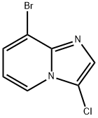 IMidazo[1,2-a]pyridine, 8-broMo-3-chloro- Struktur