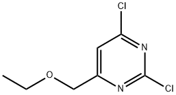 2,4-Dichloro-6-ethoxymethyl-pyrimidine Struktur