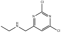 2,6-二氯-N-乙基-4-嘧啶甲胺 結(jié)構(gòu)式