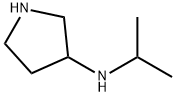 N-isopropylpyrrolidin-3-amine Struktur