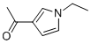 Ethanone, 1-(1-ethyl-1H-pyrrol-3-yl)- (9CI) Struktur