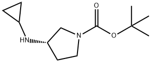 (R)-1-BOC-3-Cyclopropylamino-pyrrolidine Struktur