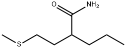 2-(2-(Methylthio)ethyl)pentanamide Struktur