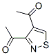 Ethanone, 1,1-(3,4-isothiazolediyl)bis- (9CI) Struktur