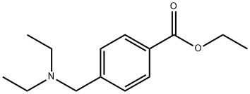 Benzoic acid, 4-[(diethylaMino)Methyl]-, ethyl ester Struktur