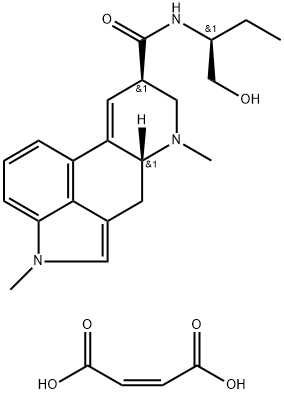 マレイン酸·メチセルギド 化學(xué)構(gòu)造式