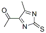 Ethanone, 1-(5-methyl-2-thioxo-2H-imidazol-4-yl)- (9CI) Struktur