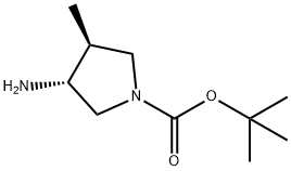 (3R,4S)-1-BOC-3-アミノ-4-メチルピロリジン price.