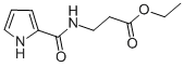 ETHYL 3-[(1H-PYRROLE-2-CARBONYL)-AMINO]PROPIONATE Struktur