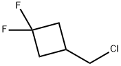 3-(Chloromethyl)-1,1-difluorocyclobutane Struktur