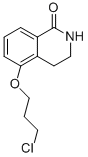 5-(3-CHLORO-PROPOXY)-3,4-DIHYDRO-2H-ISOQUINOLIN-1-ONE Struktur