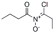 Propanimidoyl  chloride,  N-(1-oxobutyl)-,  N-oxide  (9CI) Struktur