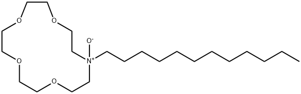 N-dodecylmonoaza-15-crown-5-N-oxide Struktur