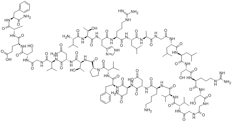 ALPHA-CGRP (8-37) (RAT) Struktur