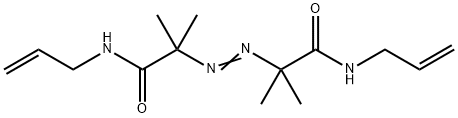 2,2'-AZOBIS[N-(2-PROPENYL)-2-METHYLPROPIONAMIDE] Struktur