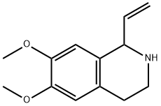 6,7-DIMETHOXY-1-VINYL-1,2,3,4-TETRAHYDRO-ISOQUINOLINE Struktur