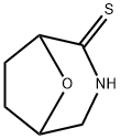 8-Oxa-3-azabicyclo[3.2.1]octan-4-thione Struktur