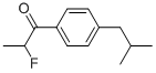 1-Propanone, 2-fluoro-1-[4-(2-methylpropyl)phenyl]- (9CI) Struktur