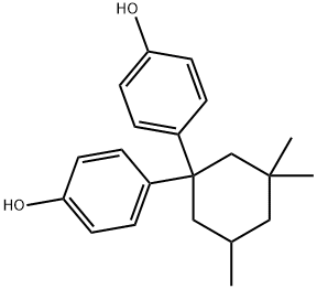 1,1-BIS(4-HYDROXYPHENYL)-3,3,5-TRIMETHYLCYCLOHEXANE Structure