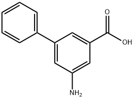 3-AMino-5-phenylbenzoic acid Struktur