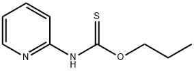 Carbamothioic acid, 2-pyridinyl-, O-propyl ester (9CI) Struktur