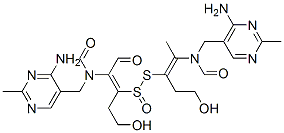 oxythiamine disulfide monosulfoxide Struktur