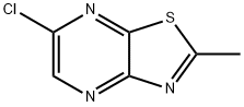 Thiazolo[4,5-b]pyrazine, 6-chloro-2-Methyl- Struktur