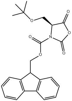 FMOC-O-TERT-BUTYL-L-SERINE N-CARBOXY ANH YDRIDE Struktur