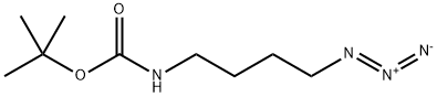 tert-butyl (4-azidobutyl)carbamate Struktur