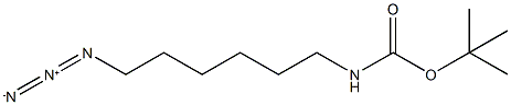 6-AZIDO-N-BOC-HEXYLAMINE
 Struktur