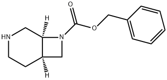 (1S,6R)-8-Cbz-3,8-diazabicyclo[4.2.0]octane Struktur