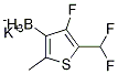 trifluoro(2,5-diMethyl-thiophen-3-yl)-Borate potassiuM salt Struktur