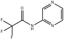 2,2,2-TRIFLUORO-N-PYRAZIN-2-YLACETAMIDE Struktur