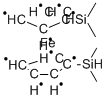 1,1'-BIS(DIMETHYLSILYL)FERROCENE Struktur