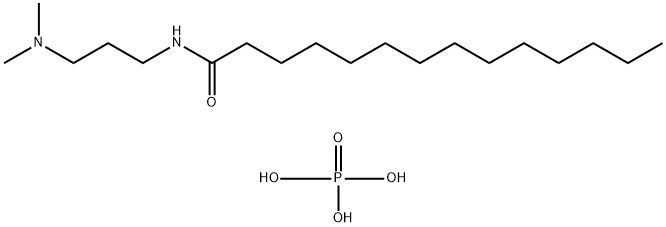 MYRISTAMIDOPROPYL DIMETHYLAMINE PHOSPHATE Struktur