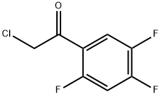 Ethanone, 2-chloro-1-(2,4,5-trifluorophenyl)- (9CI) Struktur