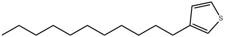 3-N-UNDECYLTHIOPHENE Struktur