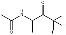 Acetamide,  N-(3,3,3-trifluoro-1-methyl-2-oxopropyl)- Struktur