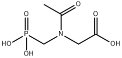 N-Acetyl Glyphosate Struktur