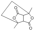 1,4-Dimethylbis-lactone Struktur