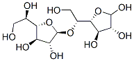 5-O-beta-galactofuranosyl-galactofuranose Struktur