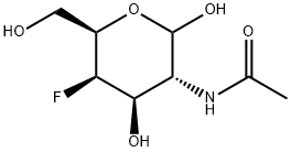 2-乙酰氨基-2,4-二脫氧-4-氟D吡喃半乳糖, 129728-92-3, 結(jié)構(gòu)式