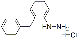 2-benzylphenylhydrazine hydrochloride Struktur