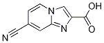 IMidazo[1,2-a]pyridine-2-carboxylic acid, 7-cyano- Struktur