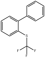 1,1'-BIPHENYL, 2-[(TRIFLUOROMETHYL)THIO]- Struktur