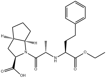 (2R,3aR,6aR)-Ramipril Struktur