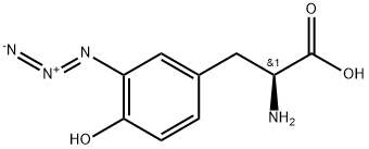 3-azidotyrosine Struktur