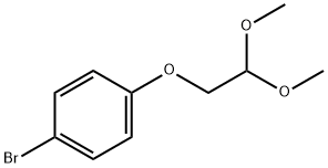 4-(2,2-Dimethoxyethoxy)bromobenzene Struktur